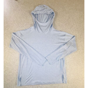 ATHLETA Uptempo Hoodie Sweatshirt Blue Medium